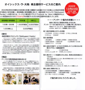 プリントネット(7805)から株主優待が到着 | Yoshiの株主優待ブログ