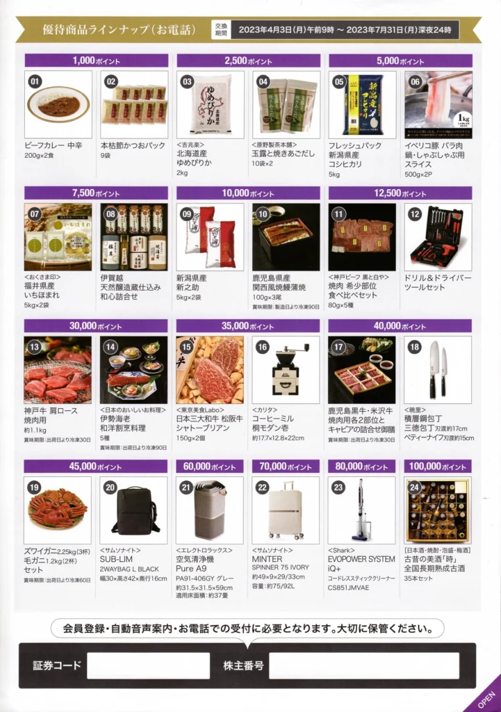 USEN-NEXT HOLDINGS(9418)から株主優待の案内が到着 | Yoshiの株主優待