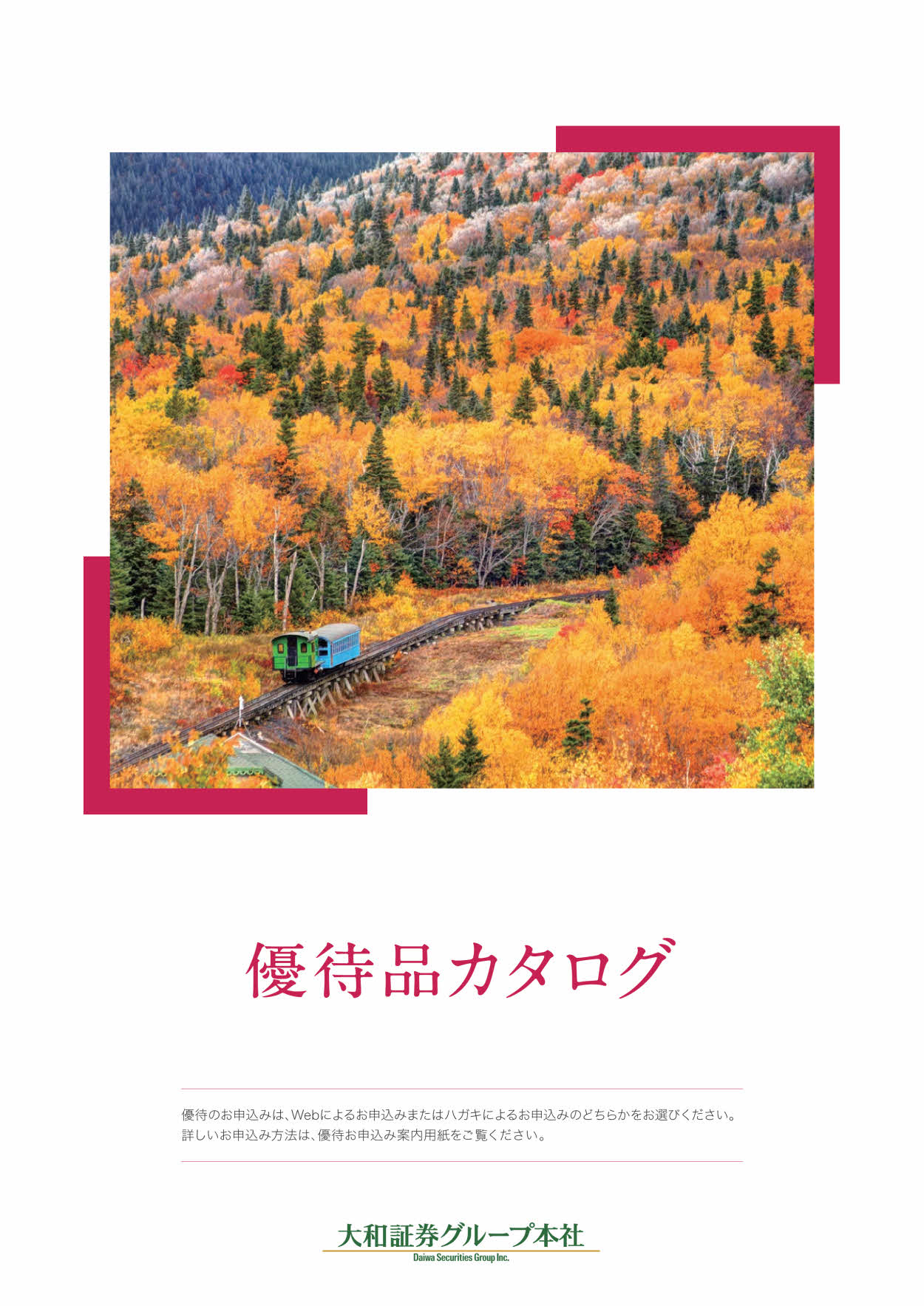 大和証券グループ本社(8601)から株主優待の案内が到着 | Yoshiの