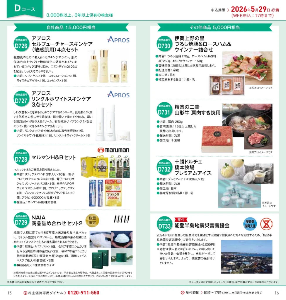 アステナホールディングス(8095)から株主優待の案内が到着｜3,000株（3