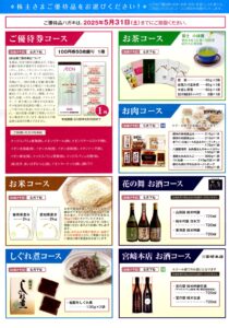 マックスバリュ東海(8198) 株主優待案内
