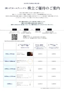 ヨンドシーホールディングス(8008)から株主優待が到着 | Yoshiの株主