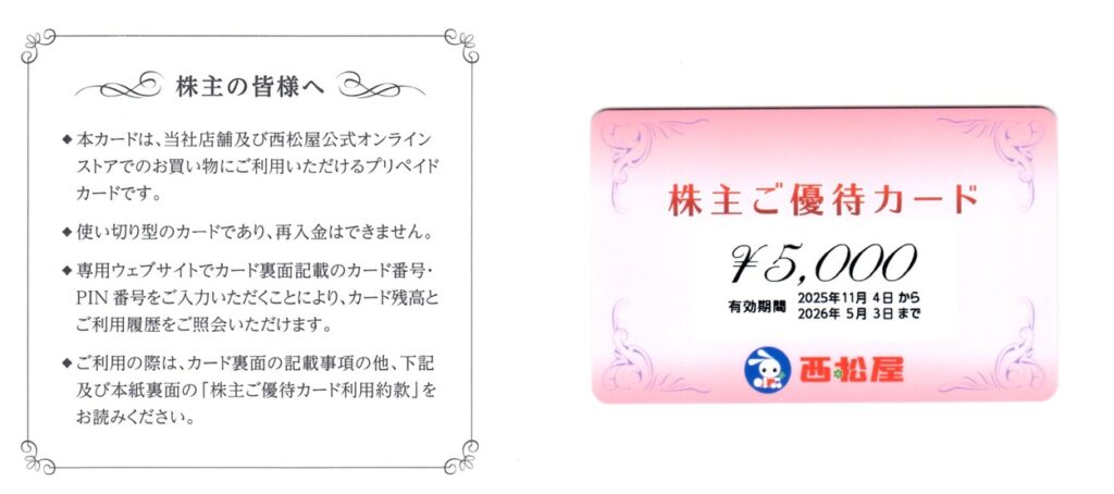 西松屋チェーン(7545) 株主優待