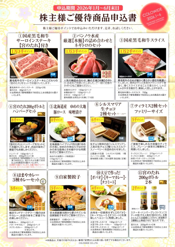 アトム(7412)、カッパ・クリエイト(7421)、コロワイド(7616) 株主優待