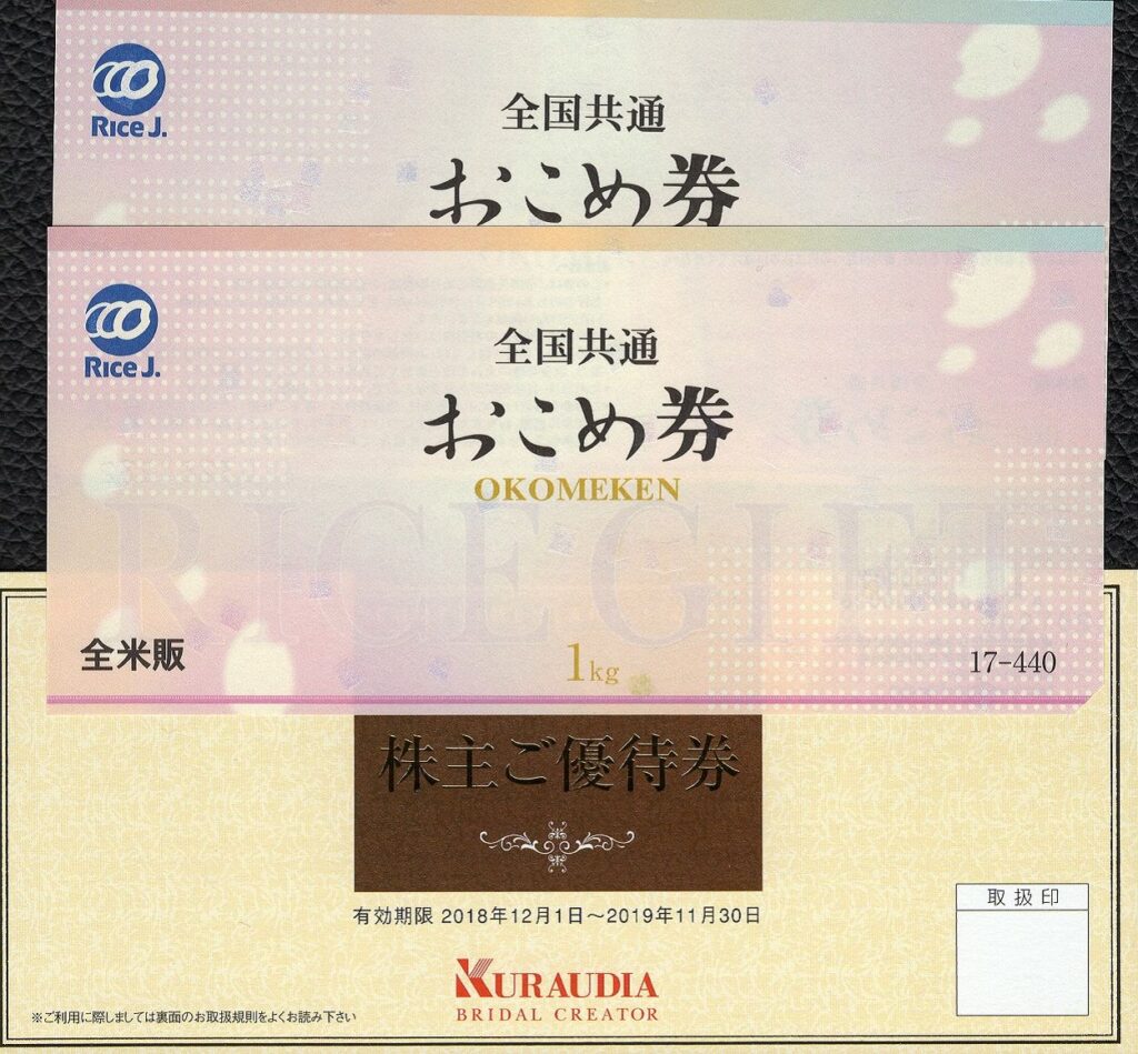 クラウディア(3607) 株主優待