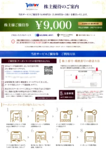 平和堂(8276)から株主優待の案内が到着｜100株で選べる優待券1,000円分