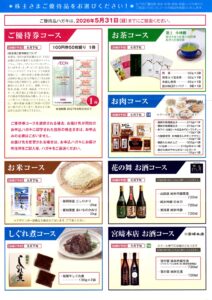 マックスバリュ東海(8198) 株主優待案内