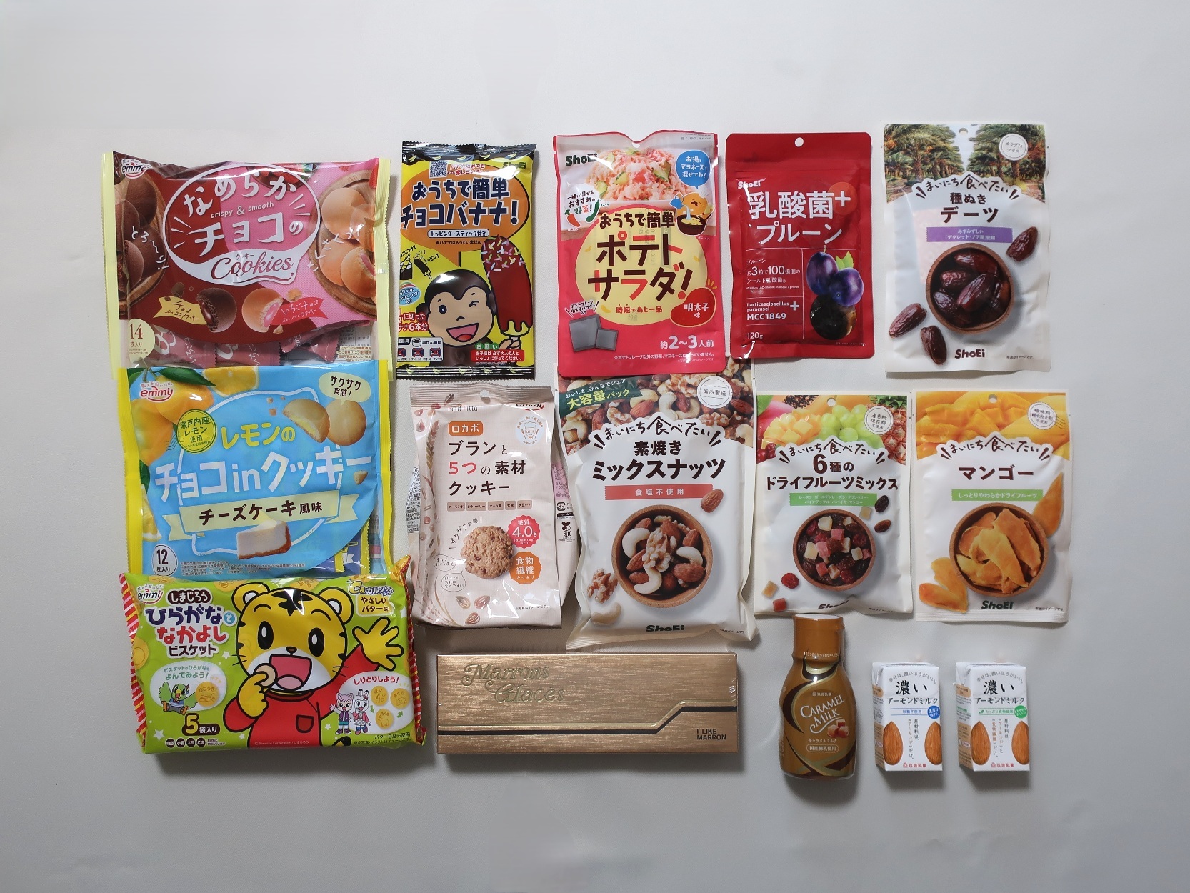 正栄食品工業(8079)から株主優待が到着｜100株で15種類の自社商品 