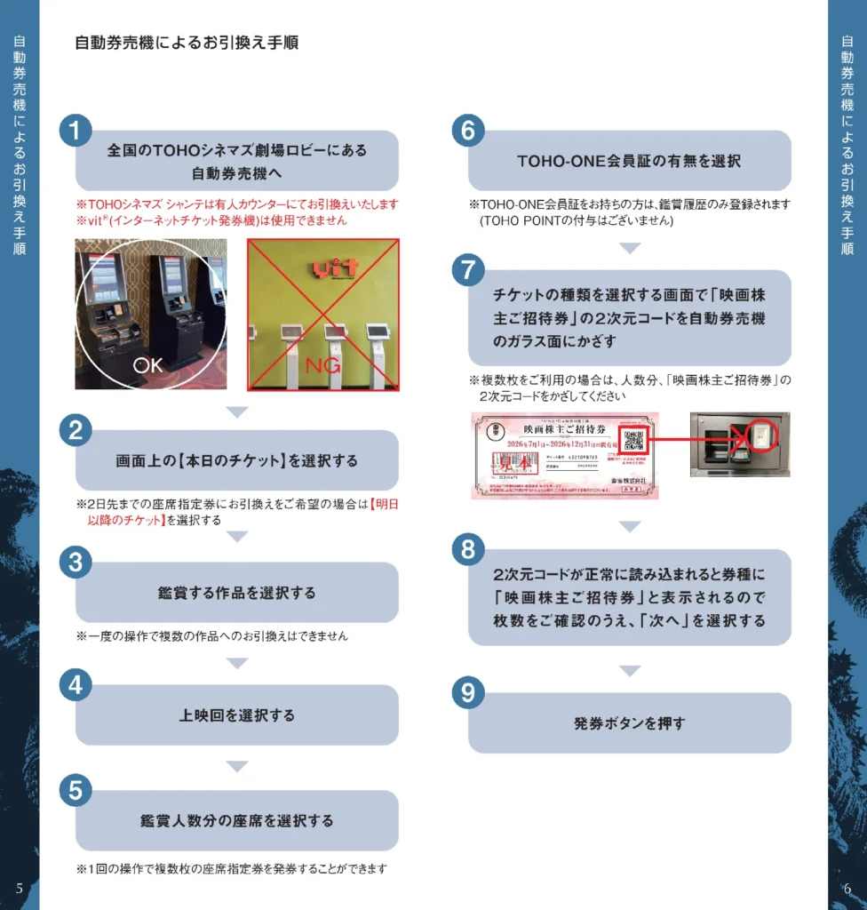 東宝(9602)から株主優待が到着｜100株で映画招待券1枚 | Yoshiの株主